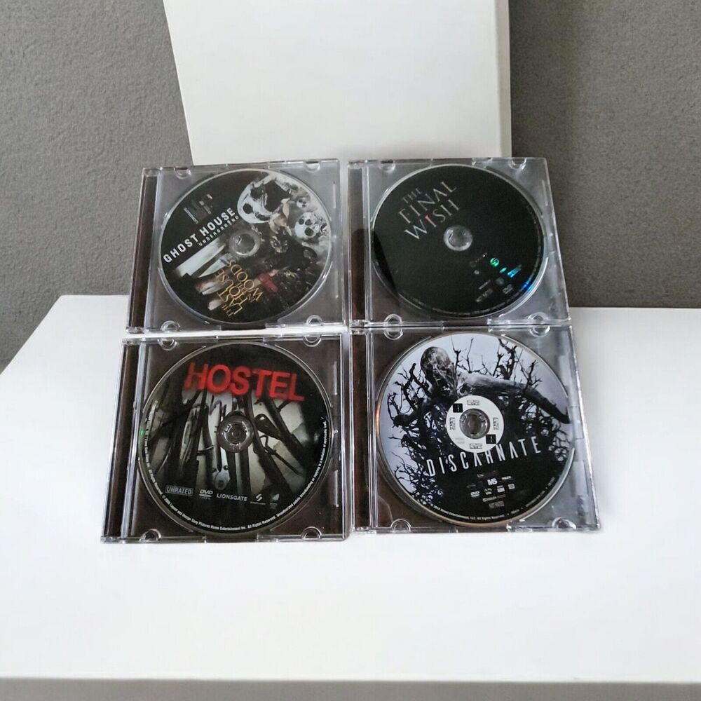 Movies Horror 4 DVDS Lot 3
